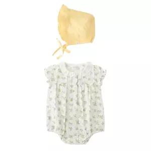 [롯데백화점]밍크뮤 (WH)다발플라워바디수트SET 34370-676-05