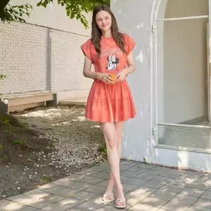 [핑크시슬리] SET/미니 캡 슬리브 캉캉 치마바지세트