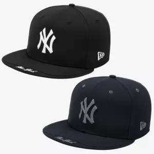 뉴에라 모자 야구 뉴욕 양키스 MLB 레이어드 플랫 바이저 59FIFTY 데일리 캐주얼 피티드캡