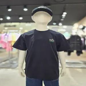 [휠라키즈] 휠라키즈 네이쳐 모티브 티셔츠 FK2RSH2205X BLK