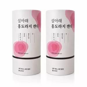 설아래 프로폴리스 홍도라지캔디 목캔디 국내산 152g, 2개