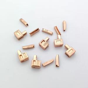 나일론 지퍼 박스 삽입 핀  수리용 싱글 오픈 하단 스토퍼  DIY   3 4 5 8 10 100-1000PC