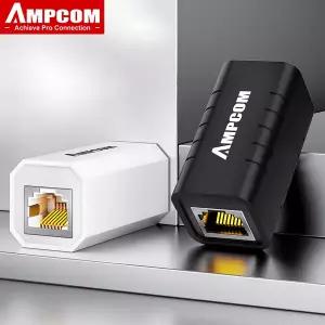 AMPCOM RJ45 커플러 번개 보호 이더넷 케이블 연장 어댑터 LAN 커넥터 암-암 Cat7 Cat6 Cat5e용
