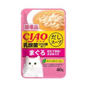 이나바 챠오 다시스프 파우치 (유산균) 참치&가리비관자&닭가슴살 (IC-220)