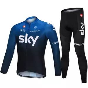긴팔 라이딩복 싸이클복 져지 자전거복세트 남성용