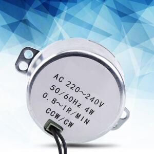 220-240V AC 동기 모터 기어드 4W CW/CCW 전기 로터리
