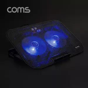 Coms 나비 노트북 거치대 쿨러 블랙 쿨링패드 패드
