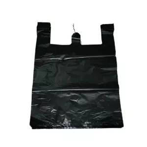 손잡이 비닐 쇼핑쇼핑 봉투 26.5x47 특대 100매/끈있는/다목적/까만/상점/야체/과일/사무실/약국/알회용/휴