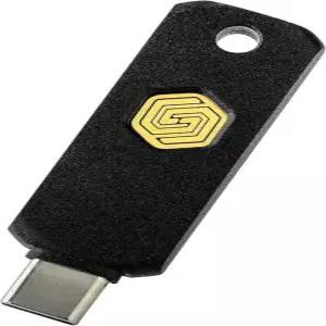 GoTrust Idem Key C  NFC 및 FIDO2 L2 인증 보안 키 USB-C 다중 프로토콜 2단