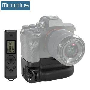 Mcoplus BG-A7IV Pro 수직 배터리 그립 Sony A7RIV A9II A7IV A7SIII A1 카메라용 2.4G LCD 리모콘  VG-C4E
