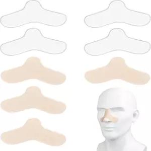 CPAP 노즈 패드 8팩 마스크용 범용 비강 젤 다듬을 수 있습니다 실리콘 라이너는 마크와 압력을 줄여줍니다