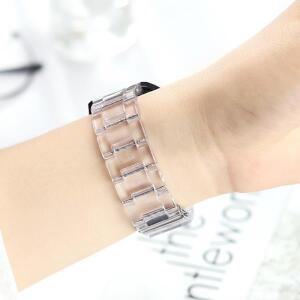 삼성 워치 8 40 44mm 클래식 코레아 스포츠 시계줄용 투명 스트랩, 갤럭시 울트라 1 2 손목 밴드 액세서리