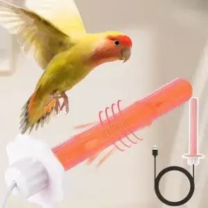 앵무새 카나리아 종류 핀치 등 새장 액세서리 겨울철 따뜻한 온열 새줄 USB 새 온열기