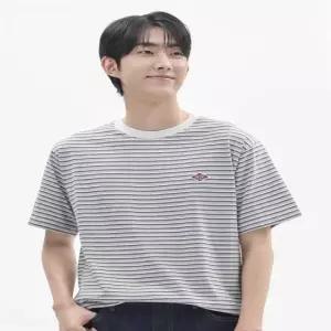 탑텐 MSG2TS3005 공용 소프트 코튼 크루넥 T 스트라이프 2 5916211