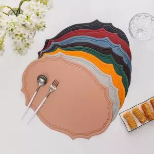 라빌레트 타원 데코 테이블 식탁 매트 8colors) 타원매트 데코매트