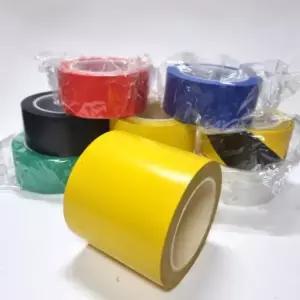 주차장 마킹 안전 테이프 바닥 라인테이프 가이드라인 빨강 10cm 마스킹 선긋기 PVC
