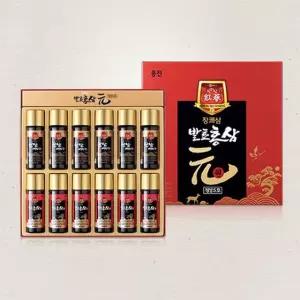 웅진 장쾌삼 발효홍삼 원 정성5호 50ml 12병 식품 음료 간식 커피 다과 행정실 녹차 티백 라떼