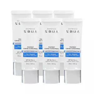 TG 도미나스 피그먼트 토닝 선스크린 RX 40ml x 6개 /An