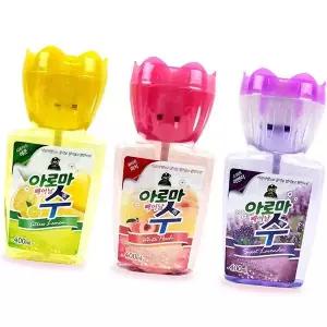 아로마 PP07YS51 방향수 400ml 생활용품 향기관리 실내방향제 가정용 탈취겸용