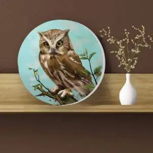 부엉이 RU32HY97 그림 풍수 복 행운 액자 그림드림 1Owl-ci30C
