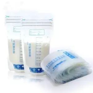 250ml 자체 서있는 이유식 보관 용기가있는 가방 누출 없음 우유 냉동고 안전한 피드 BPA 30pcs
