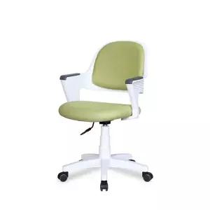 동서가구 로즈 화이트 사무용 학생 의자 DF925976