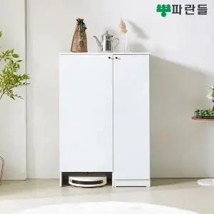 [착불배송] 파란들 800 로봇청소기수납장 로봇청소기함 다용도수납장