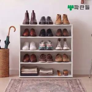 [착불배송] 파란들 E0목재 LPM 4단 800 신발장 겸용 다용도수납장 신발장