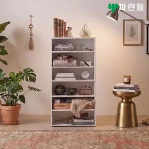 [착불배송] 파란들 E0목재 LPM 6단 600 다용도수납장 겸용 신발장 수납장