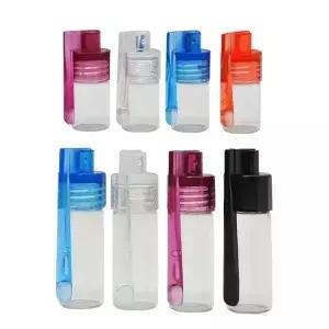 휴대용 상자 보관 36MM 컨테이너 병 유리 숟가락 플립 케이스 가정용 로 캡 색상