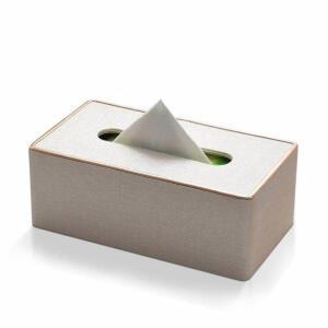 가죽 티슈 박스 먹색 거실 대용량 지 juE 10X5X7inch 침실 금 신혼집선물 차량용 집들이선물 테이블