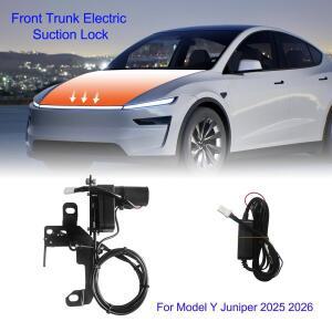테슬라 호환 모델 Y 2025 전동 흡입 소프트 클로즈 파워 프런크 자동 후드 업그레이드  설치  편의성