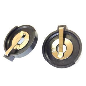 BS-2430 DIP 배터리 단추 셀 코인 거치대 소켓 케이스 CR2430 블랙 10개/로트
