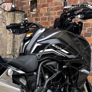 3D 수지 연료 탱크 패드 스티커 Benelli TRK702 TRK 702 2023 용 바이크 오토바이 보호 데칼 방수