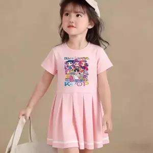 케이팝 데몬헌터스 원피스 여름 아이 초등학생 라운드 남아 캐릭터 미라 캐쥬얼 루미