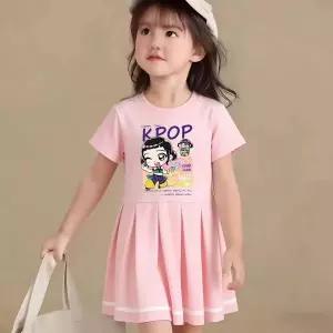 케이팝 데몬헌터스 원피스 여아 여름 키즈 캐릭터 미라 유아 조이 아이 캐쥬얼