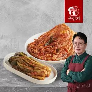 [온김치]김하진의 별미 포기김치4kg + 갓김치2kg
