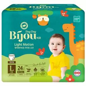 데이데이비쥬 라이트모션 팬츠 팬티형 기저귀 아동용 점보형(2XL) 54매