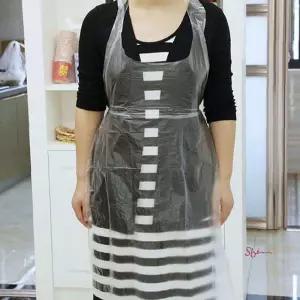 여름앞치마 손님용 여름용 방수 미용실 식당 일회용 시원한 당손님용 미용실식 비닐abc492