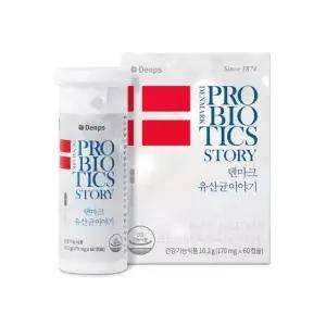 덴프스 덴마크 유산균 이야기 170mg x 60캡슐, 2개