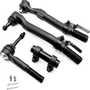 F-450/F-550 2005-2010 슈퍼 듀티 4x4 모델 외부 타이 로드 엔드 링크 조정 슬리브 4PCS ES80755