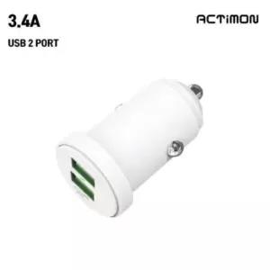 차량용 충전기 차량용 케이블 미포함 3.4A USB2구