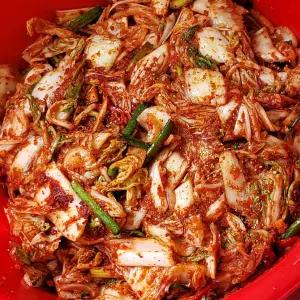 학교 배추겉절이 막김치 겉절이김치 맛김치 2kg 주문 배추 김장 하니A2