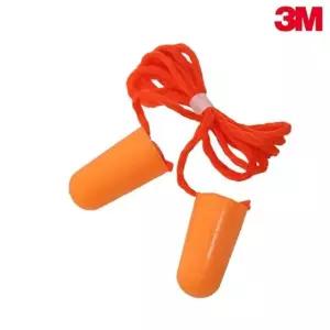 3M 1100 청력보호 귀마개(끈형) 안전보호구 (W661DBE)