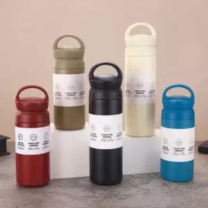 304 스텐 고급 소재 손잡이 텀블러 스텐텀블러 보온 보냉 진공 350ml 500ml 보냉병