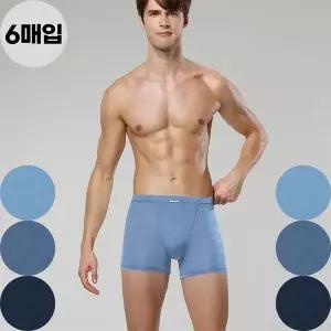 [제임스딘] 남자 여름드로즈 인견드로즈 남사각 팬티 6종 세트 시원한 여름속옷_P427372860