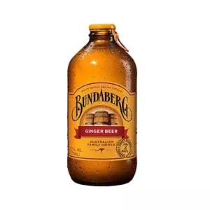 수입음료 분다버그 진저비어 병 발효음료 탄산음료 375ml 12개