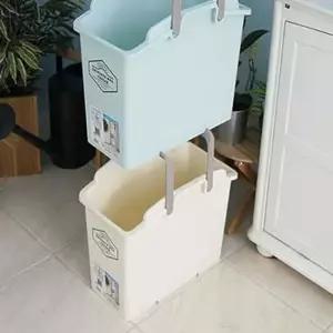 층층이 쌓을수 있는 일본산 레이카 빨래바구니 빨래바구니