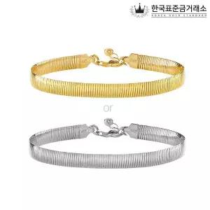 [NS홈쇼핑]한국표준금거래소 이태리 오메가 실버 팔찌[35984428]