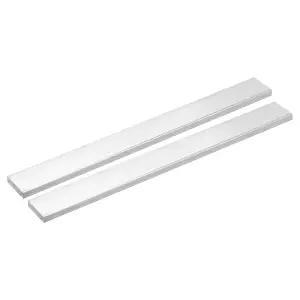 uxcell 사각형 알루미늄 플랫 바 두께 1/4인치 1인치 너비 10인치 길이 6061 플레이트 6 x 25 254mm T6511